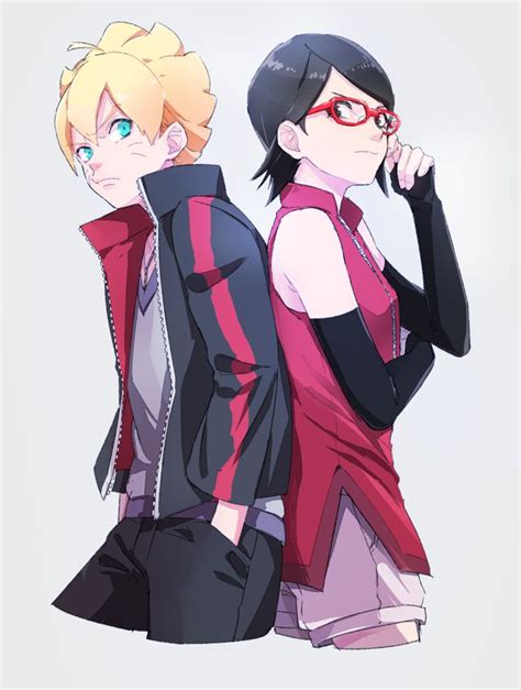 83 Best Uzumaki Boruto And Uchiha Sarada Images On Pinterest Anime Couples Boruto And Sarada