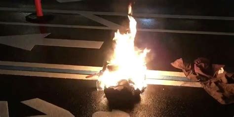 California Man Sets Himself On Fire To Protest Trump