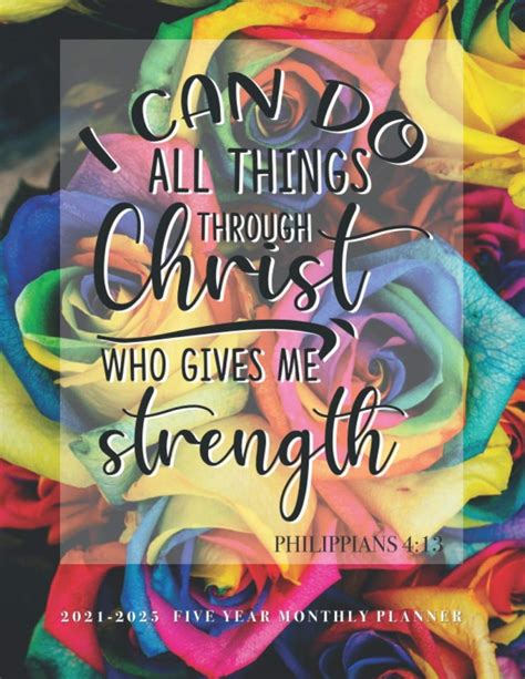 I Can Do All Things Through Christ Who Gives Me Strength PHILIPPIANS 4: ...