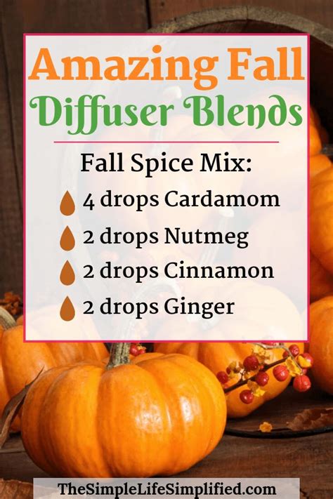 10 Fall Diffuser Blends You Need To Try The Simple Life Simplified Fall Diffuser Blends