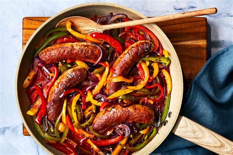 Sautéed Italian Sausage With Onions And Peppers
