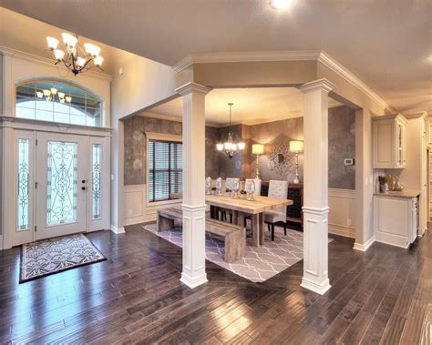 Cambridge by Summit Custom Homes. | Formal dining room decor, Open