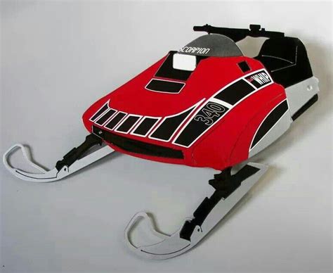 we have a line of vintage snowmobiles available this one is a scorpion bullwhip vintage sled