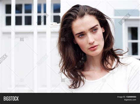 Woman Brown Hair Image And Photo Free Trial Bigstock