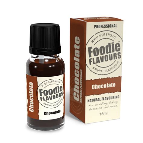Chocolate Natural Flavouring Foodie Flavours