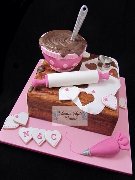 Kitchen Tea Cake Decorated Cake By Southin Style Cakes Cakesdecor