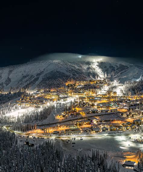 Night Skiing Big White Ski Resort Ltd