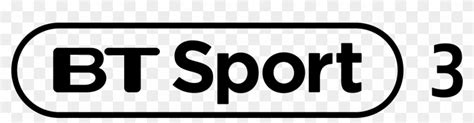 Btsport 3 Black Rgb New Bt Sport Logo Hd Png Download 2544x540