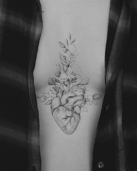 120 Realistic Anatomical Heart Tattoo Designs For Men 2020 With