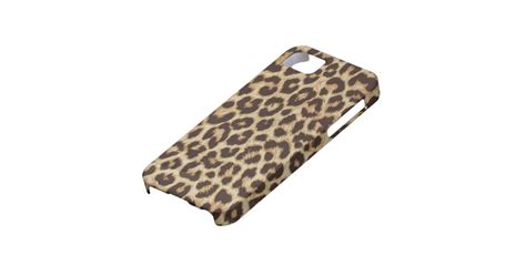 Leopard Print Iphone 5 Case Zazzle