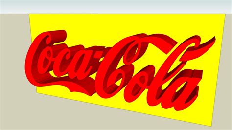 Logo Coca Cola 3d Warehouse