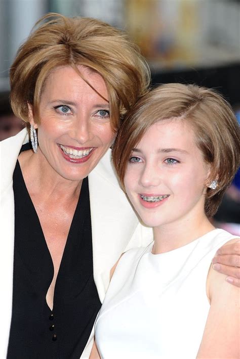 Emma Thompson Daughter Gaia Is All Grown Up And So Glam Emma