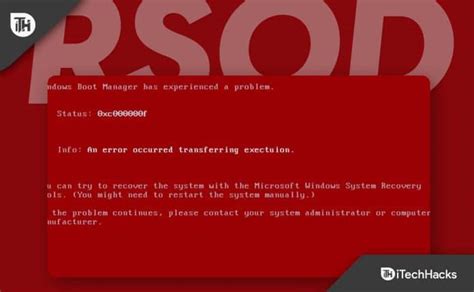 5 Ways To Fix Rsod Red Screen Of Death Error In Windows 1011