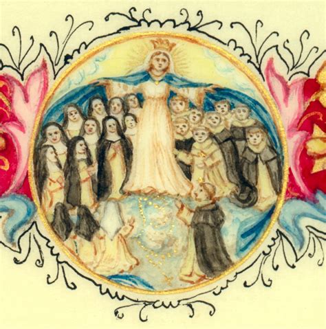 feast of the patronage of mary on the dominican order — dominican monastery of our lady of the