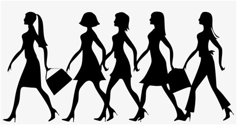 Big Image Empowering Women Silhouettes Png Transparent Png
