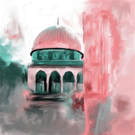 Painting 691 2 Masjid Al Aqsa Painting By Mawra Tahreem Fine Art America