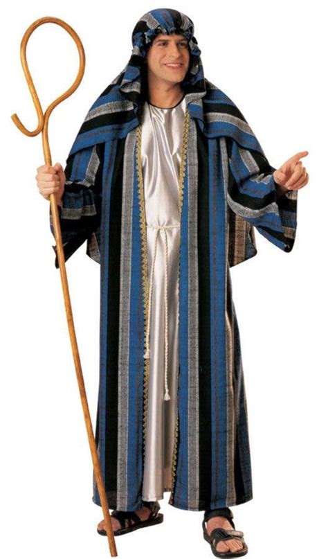Adults Shepherd Nativity Costume Mens Biblical Christmas Costume