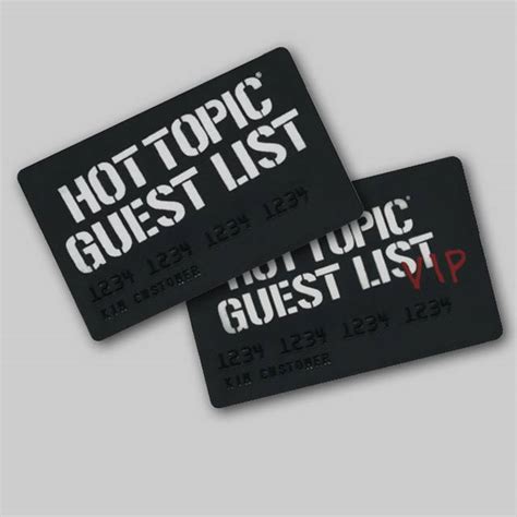 Apply for the hot topic guest list credit card today. Hot Topic - Hot Topic Credit Card. Yes- you read that... | Facebook