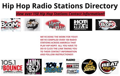 Hip Hop Radio Stations Directory Payhip