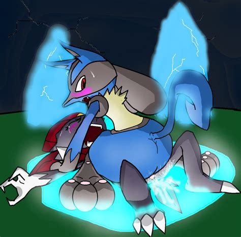 Rule 34 Ass Color Cum Feral Fur Interspecies Lucario Male Nude Pinned Pokemon Sex Tagme