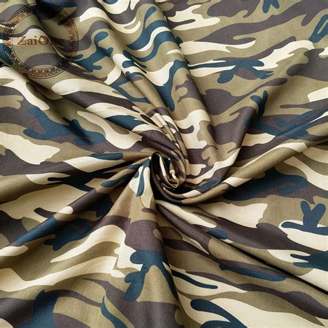 Camouflage Military Army Prints Camo Fabric Cotton Like Clothing