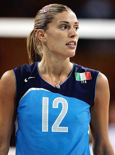 Hot Female Volleyball Player Francesca Piccinini Beauty In Sports Female Athletes Sports
