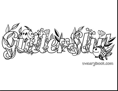Love mandala coloring pages kids coloring. Curse Word Coloring Pages at GetColorings.com | Free ...
