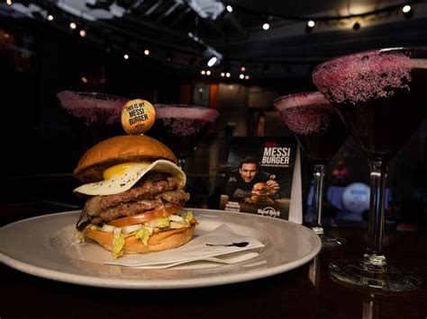 Hard Rock Cafe Launches Its Newest Burger Inspired By Brand Ambassador Lionel Messi News