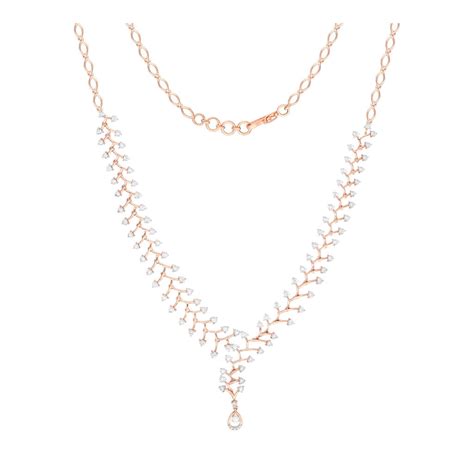 18k Real Diamond Necklace Set 2475 Gms Real Diamond Jewellery For