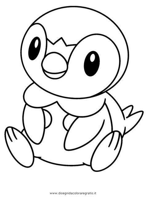 Pokemon Piplup Coloring Pages At Getdrawings Free Download