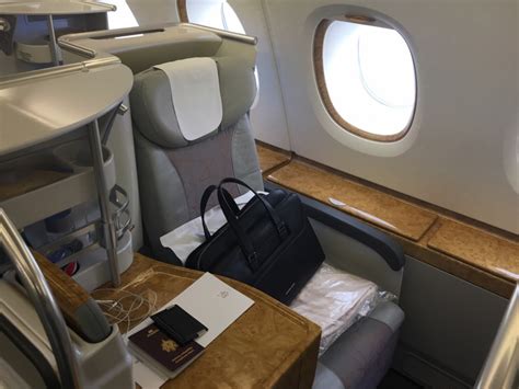 A Single Way In A380 Emirates Business Class The Luxe Insider
