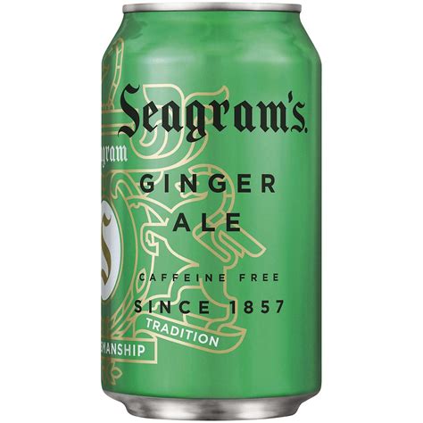 Seagrams Ginger Ale 12 Oz Cans 24 Pk A1 Grocery
