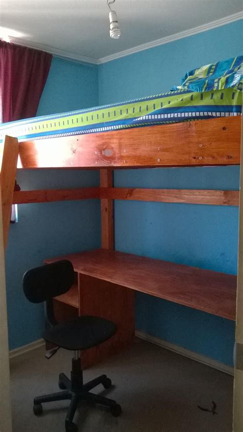 Small Room Battlestation Handmade Bunk Desk Bed • Rbattlestations