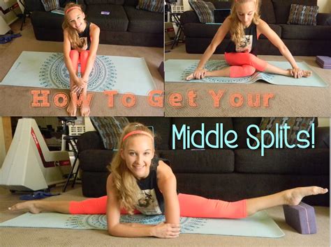 How To Get Your Middle Splits Dance Stretches Dance