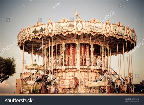 Antique Carousel Stock Photo 87575452 Shutterstock