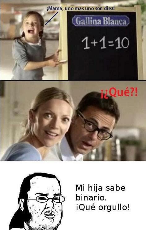Mira, vota y comparte los mejores memes y gifs de no binario en español. Binario, Informática, Humor12.com