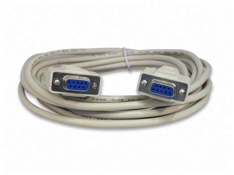 15 foot db9 9 pin serial port cable female female rs232 f