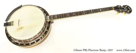 Gibson Pb3 Plectrum Banjo 1927