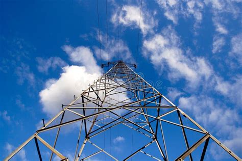 Electrical Power Mast Front Perspective Stock Photos Free And Royalty