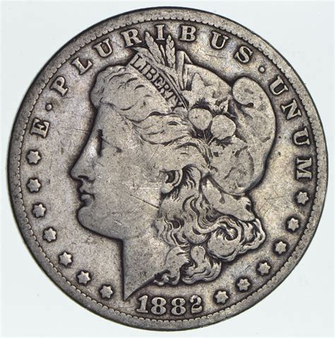 Carson City 1882 Cc Morgan Silver Dollar Rare Historic Coin