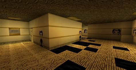 Bendy And The Ink Machine Texture Pack For The Map Minecraft Texture Pack