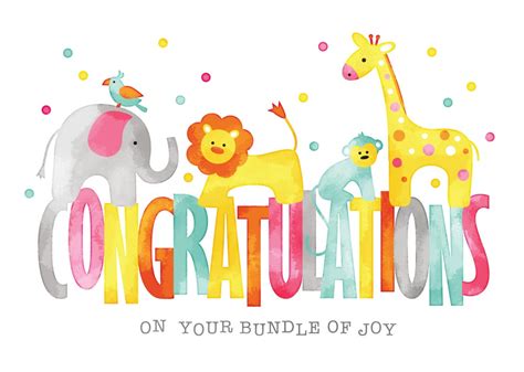 Theanswerhub is a top destination for finding answers online. Baby Animals Congratulations Card Birth Congratulations