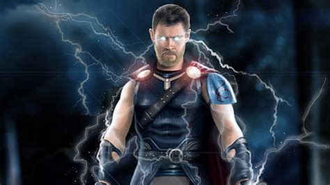 Thor Ragnarok Movie Artworks Wallpaperhd Superheroes Wallpapers4k