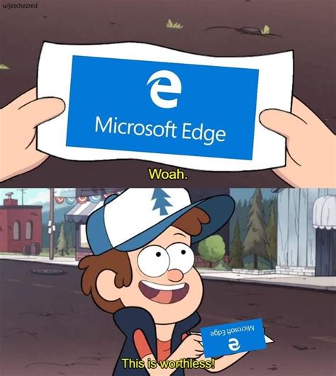 Microsoft Edge Whoa This Is Worthless Know Your Meme