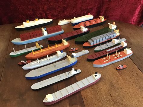 Toy Merchant Fleet Wooden Toy Boats In 2021 Handmade Wooden Toys
