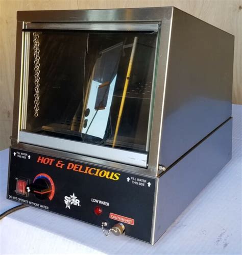 Hot Dog Steamer And Bun Warmer 170 Dog Capacity Swing Door 2016 Model