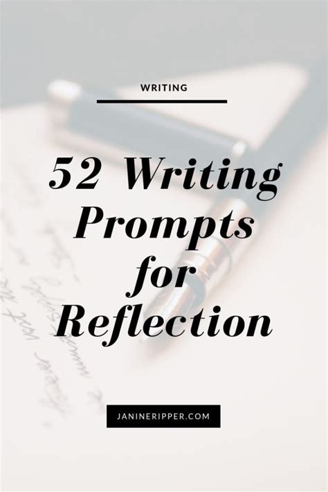 Heres My Special T To You A List Of 52 Writing Prompts For