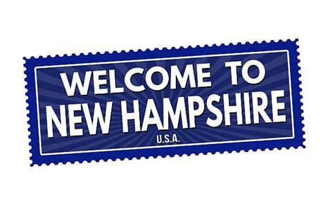 Welcome To New Hampshire Sign Illustrations Royalty Free Vector