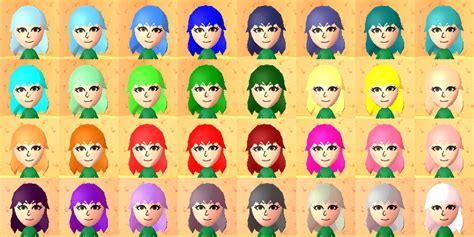 Hair Dye Tomodachi Life Wiki Fandom