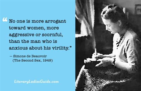 Simone De Beauvoir Author Of The Second Sex Literaryladiesguide